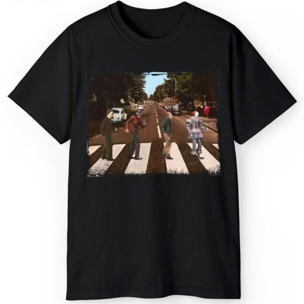 Abbey Road Horror Movie Characters Halloween Retro Horror Fan Collector Gift 05